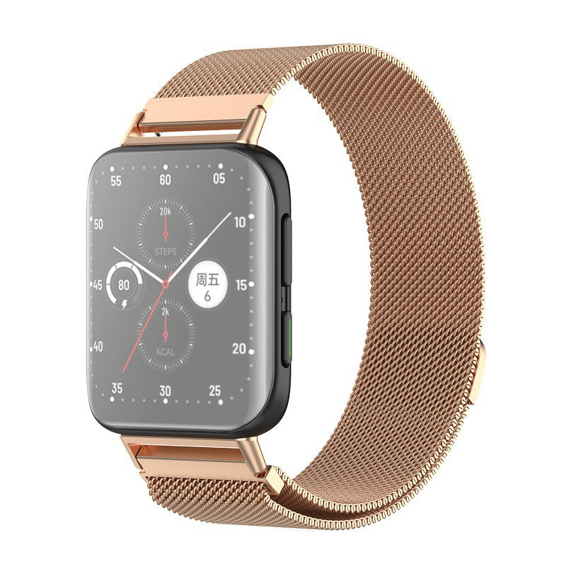 Fashionable Milanese Stainless Steel Smart Watch Strap for Oppo Watch 2 42mm Fashionable Milanese Stainless Steel Smart Watch Strap for Oppo Watch 2 42mm